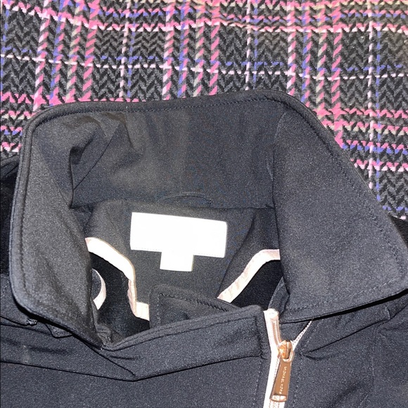 Michael Kors Black Jacket with Gold Zippers Size M - Picture 3 of 9